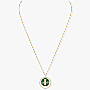 Malachite Lucky Move MM Yellow Gold For Her Diamond Necklace 10840-YG