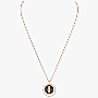 Ziricote Lucky Move MM Pink Gold For Her Diamond Necklace 10835-PG