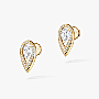 Fiery 0.25ct Yellow Gold For Her Diamond Earrings 13240-YG