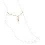 Move Uno Ankle Bracelet Pink Gold For Her Diamond Bracelet 10100-PG