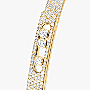 Bracelet For Her Yellow Gold Diamond Move Noa SM Full Pavé Bangle 12721-YG