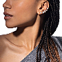 My Twin Multishape White Gold For Her Diamond Earrings 06158-WG