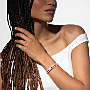 Bracelet Femme Or Jaune Diamant Bangle Move Romane GM Pavé 06733-YG
