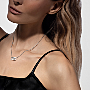 Collier Femme Or Blanc Diamant So Move 12944-WG
