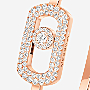 So Move Pavé Bangle Pink Gold For Her Diamond Bracelet 13428-PG