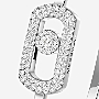 Bracelet For Her White Gold Diamond سوار So Move الصلب المرصوف 13428-WG