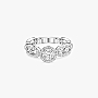 خاتم امرأة ذهب أبيض الماس خاتم السوليتير Move Link 0.30 قيراط 13747-WG