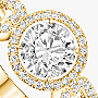 Bague Femme Or Jaune Diamant Solitaire Move Link 0,70ct 13749-YG