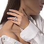 Bague Femme Or Rose Diamant Solitaire Move Link 0,50ct 13748-PG