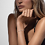 Bracelet Femme Or Rose Diamant D-Vibes MM 12484-PG