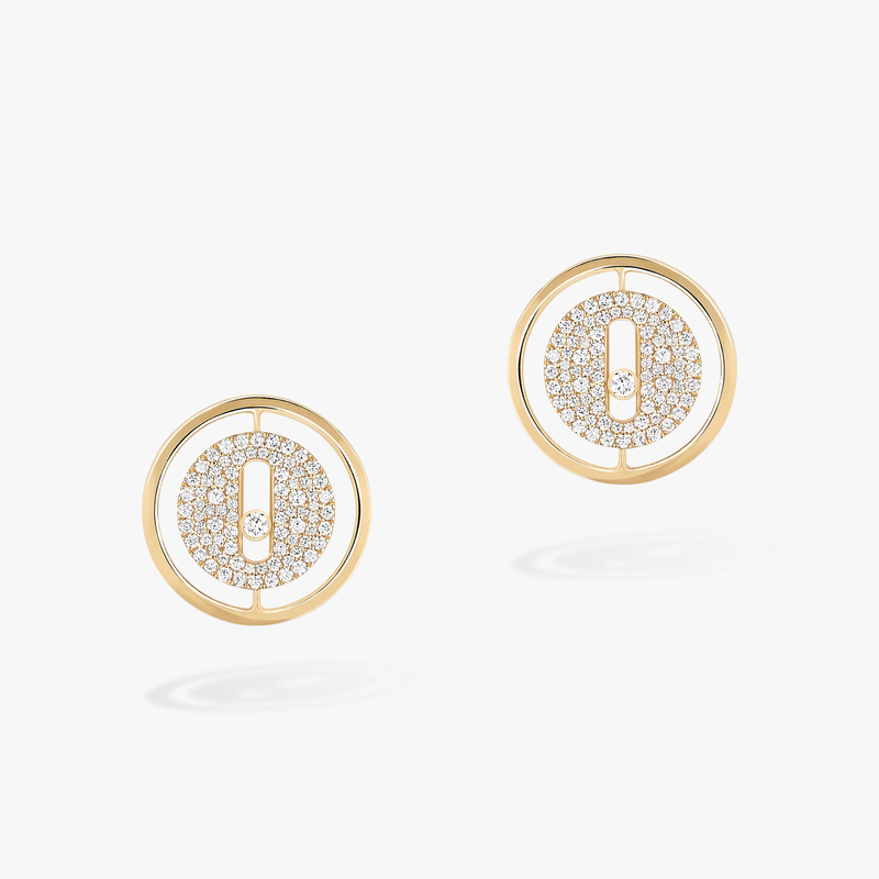 Boucles d'oreilles Lucky Move pavé