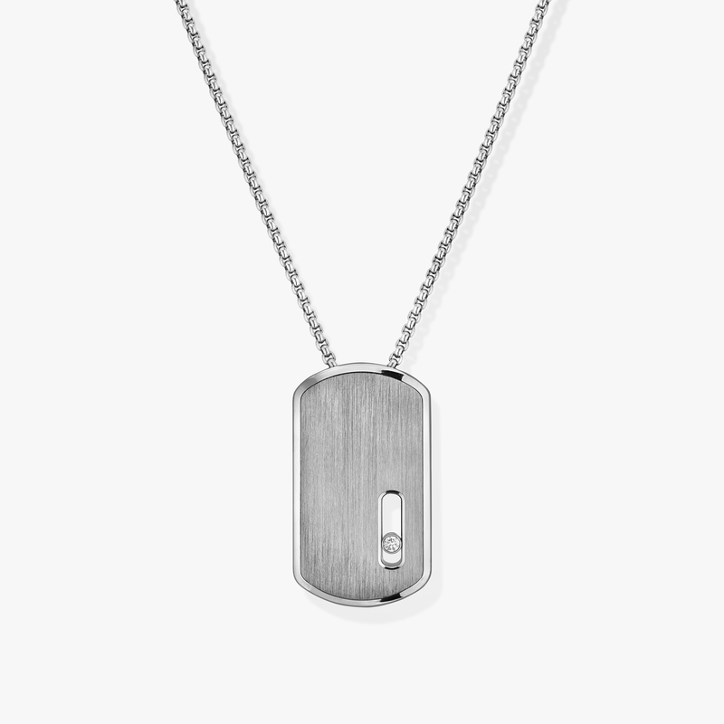 Move Titanium pendant necklace large