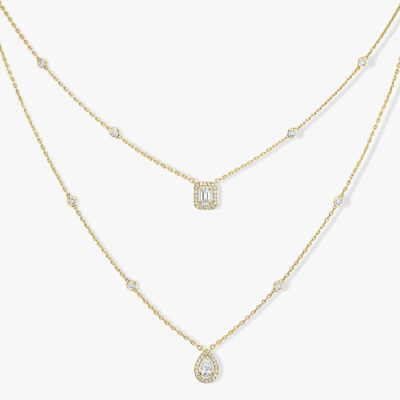 My Twin two-row necklace
