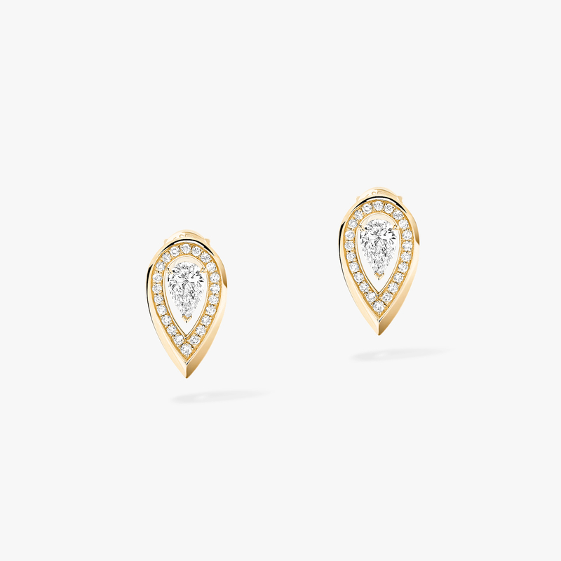 Fiery earrings 0.10ct