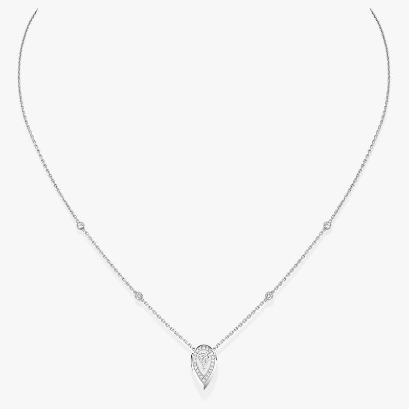 Fiery necklace 0.10ct