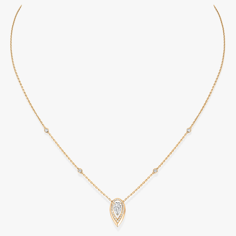 Fiery necklace 0.25ct