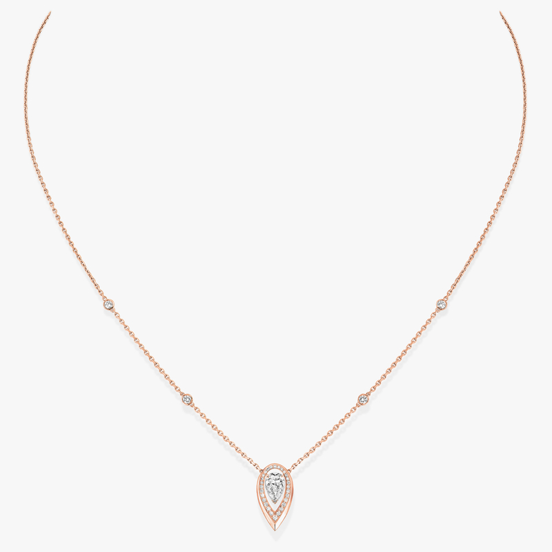 Fiery necklace 0.25ct