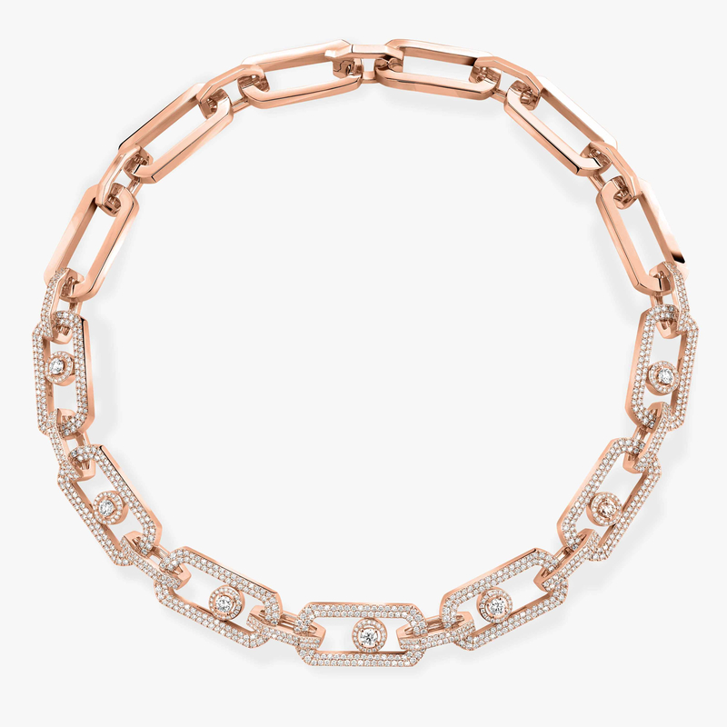 So Move XL pavé necklace