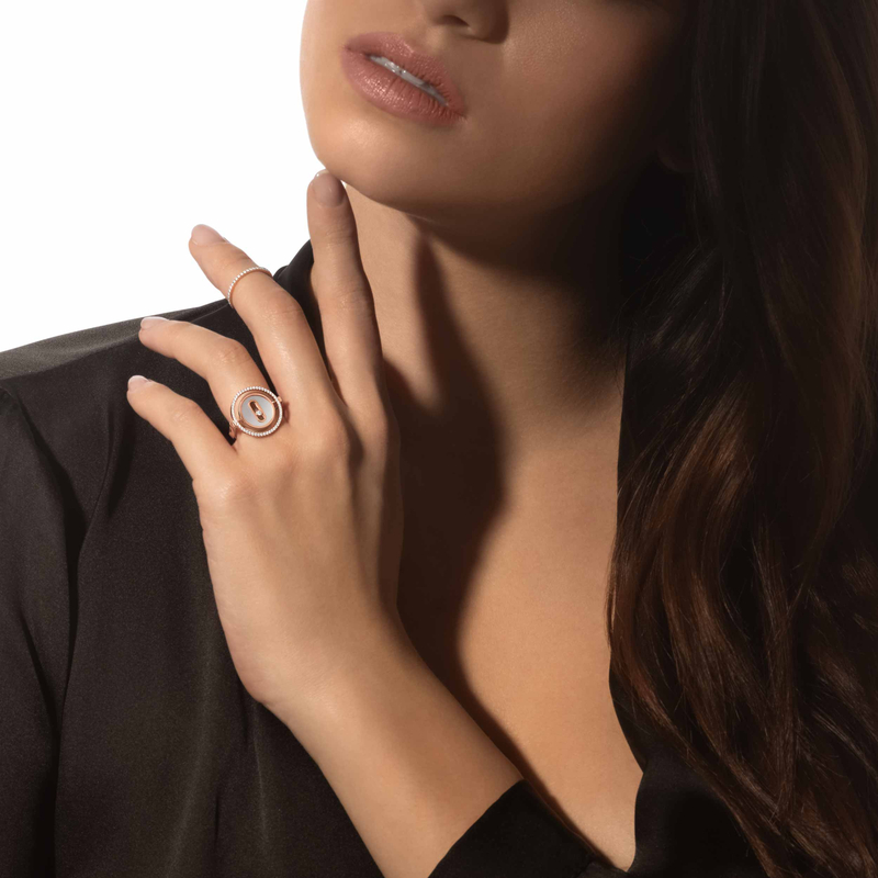 Lucky Move SM White Mother-of-Pearl