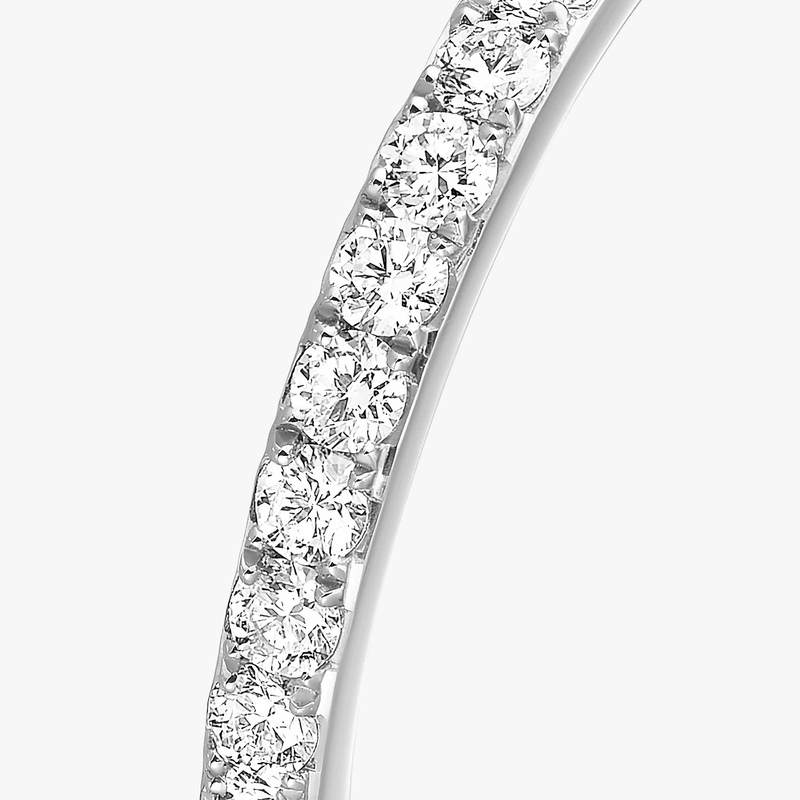 Ring Femme White Gold Diamond Gatsby Wedding Ring 04036-WG