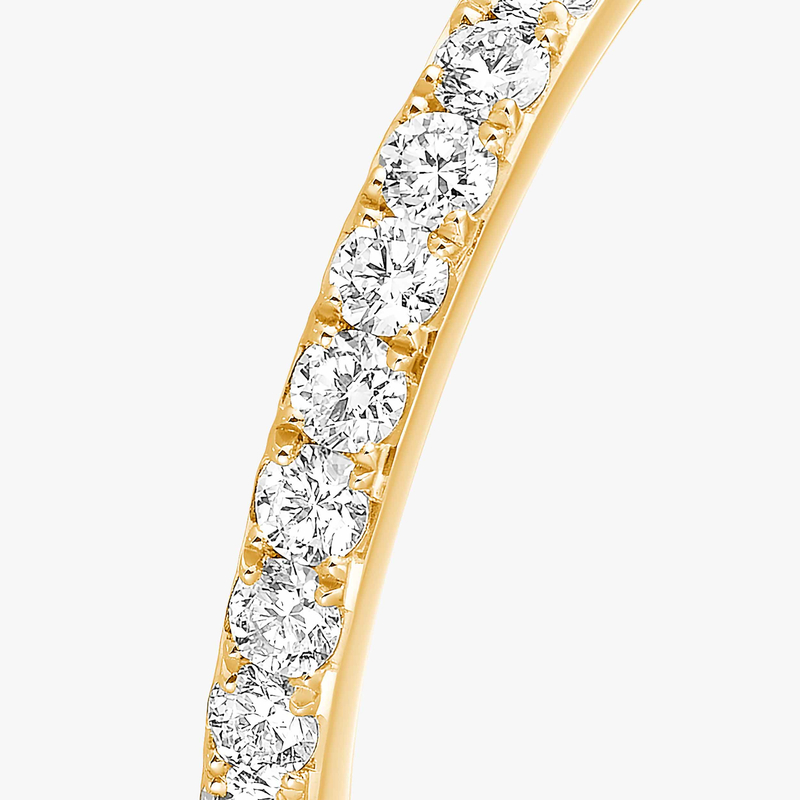 Bague Femme Or Jaune Diamant Alliance Gatsby 04036-YG