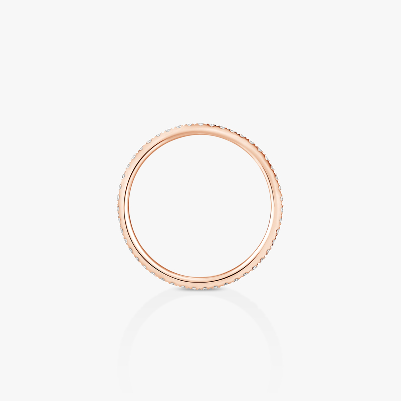 Ring Femme Pink Gold Diamond Gatsby XS Wedding Ring 05064-PG