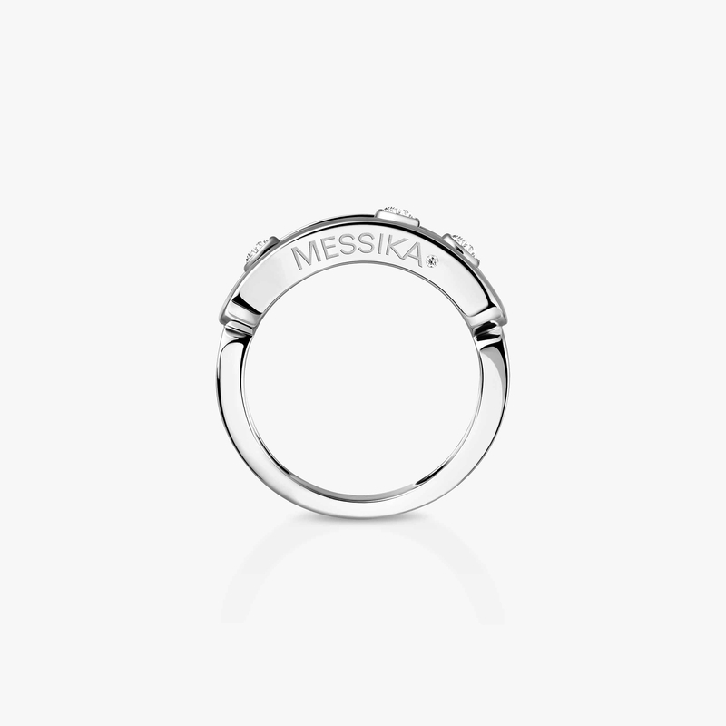Move Classique Für sie Diamant Ring Weißgold 03998-WG