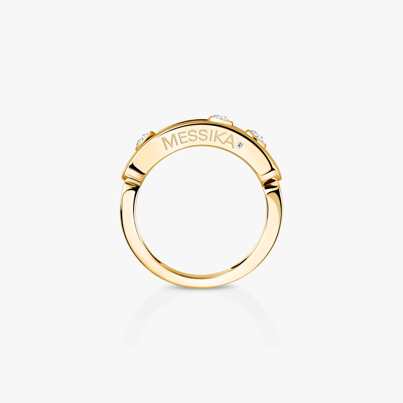 Bague Femme Or Jaune Diamant Move Classique 03998-YG