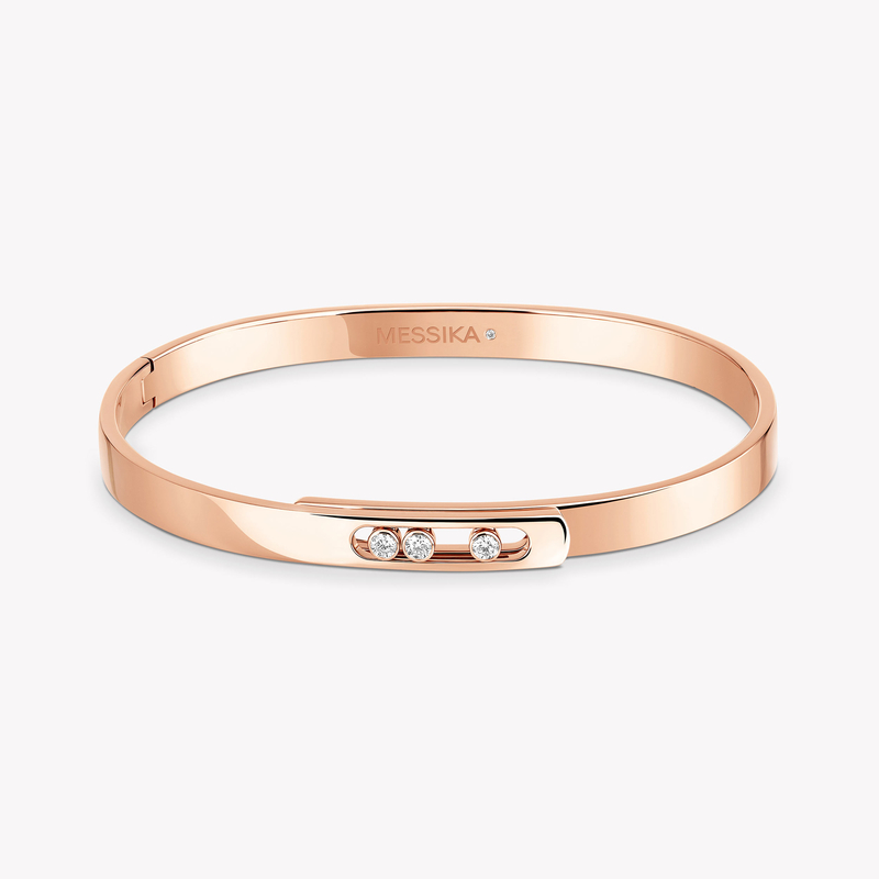 Bracelet Mixte Or Rose Diamant Bangle Move Noa PM Grandes Tailles 11640-PG