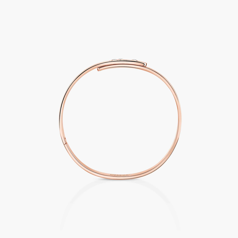 Bracelet Mixte Or Rose Diamant Bangle Move Noa PM Grandes Tailles 11640-PG