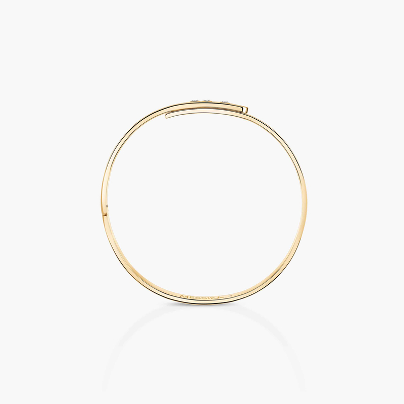 Bracelet Femme Or Jaune Diamant Bangle Move Noa 06368-YG