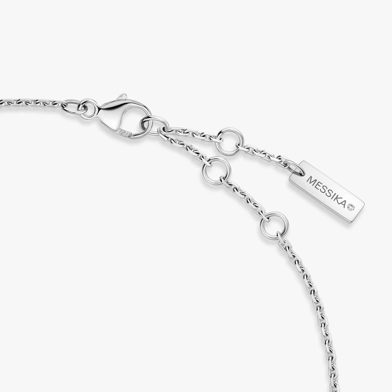 Bracelet Femme Or Blanc Diamant Fiery 0,10ct 14238-WG