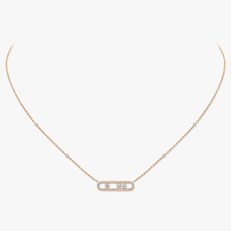 Baby Move pavé necklace