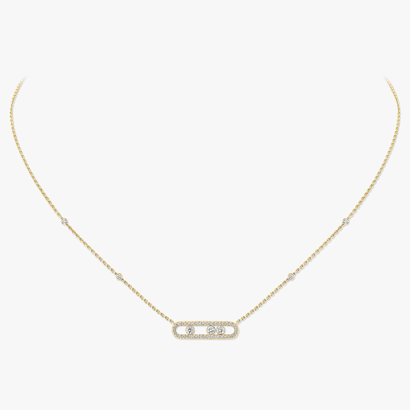 Baby Move pavé necklace