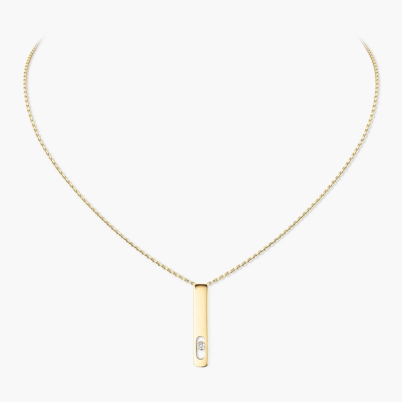 My First Diamond Yellow Gold For Her Diamond Necklace 07498-YG