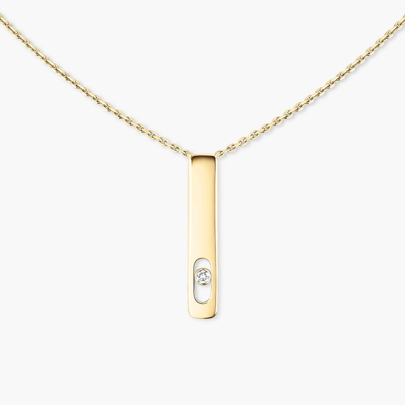 My First Diamond Yellow Gold For Her Diamond Necklace 07498-YG