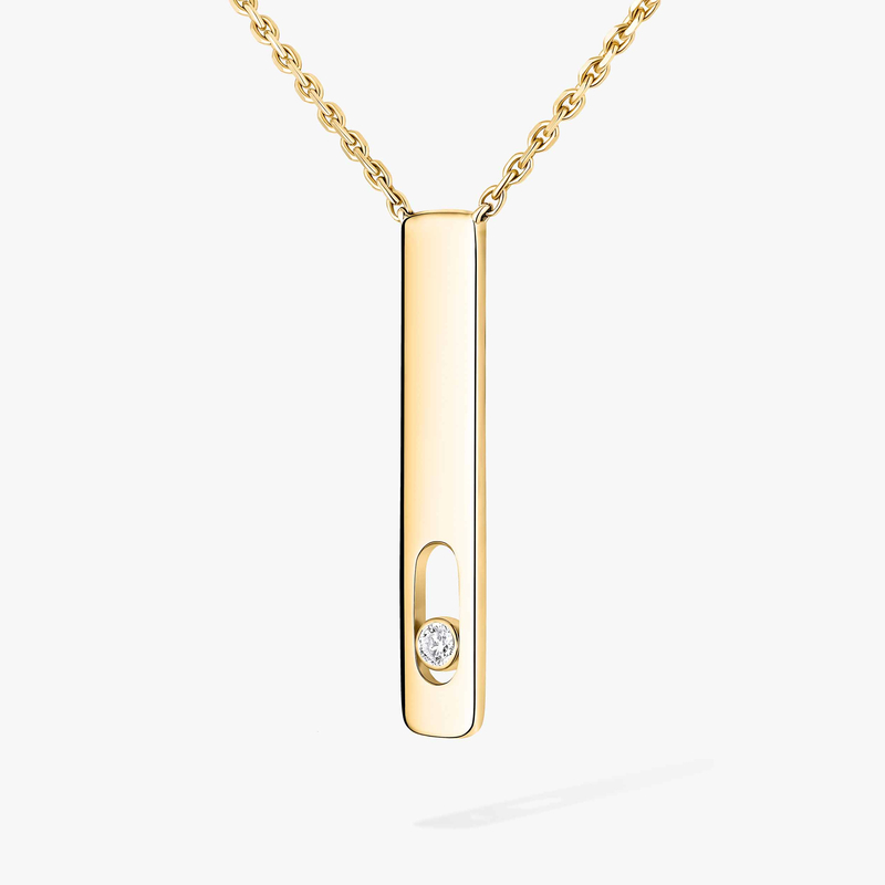 My First Diamond Yellow Gold For Her Diamond Necklace 07498-YG
