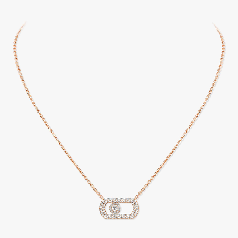 So Move pavé necklace