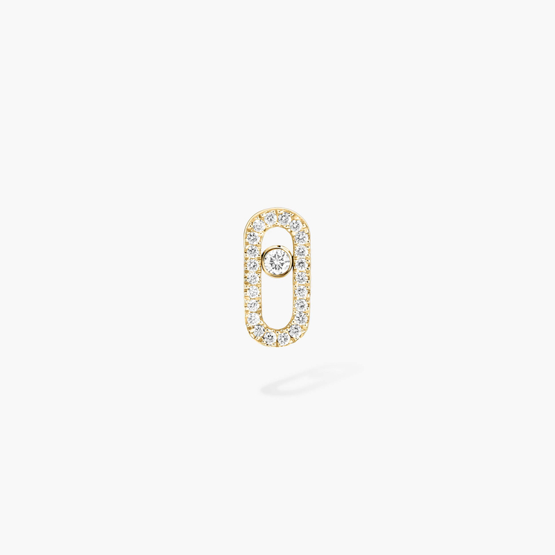 Move Uno single pavé stud earring