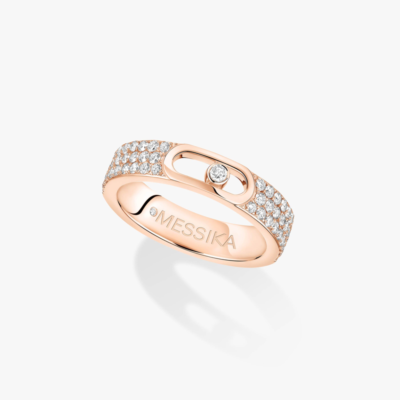 Move Joaillerie pavé wedding ring