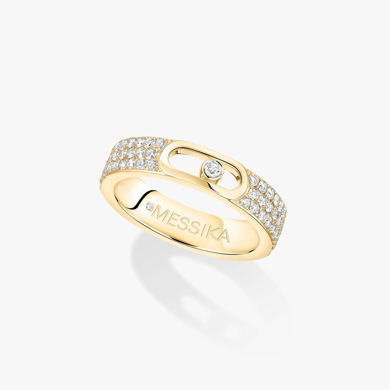 Move Joaillerie pavé wedding ring