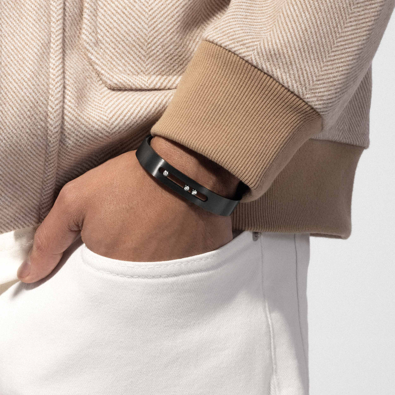 سوار دائري Move Titanium لون الغرافيت