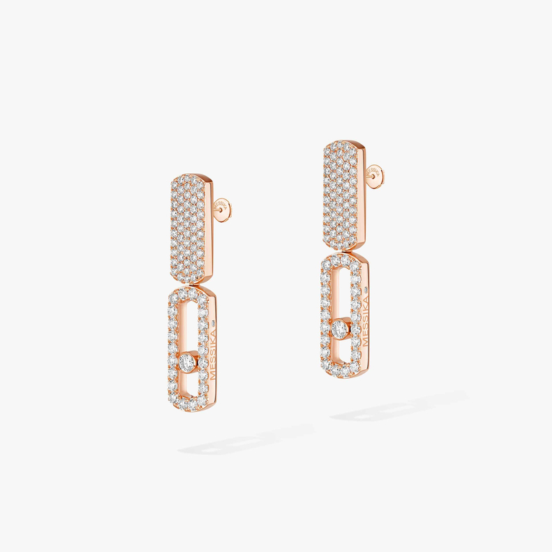 Imperial Move LM Pink Gold For Her Diamond Earrings 13754-PG