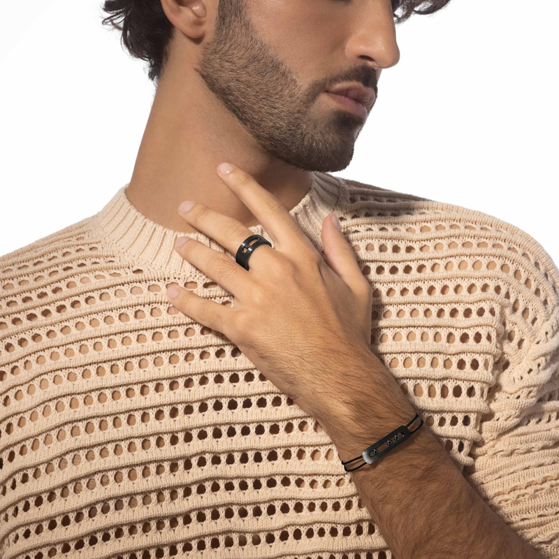 Bracelet cordon Move Titanium