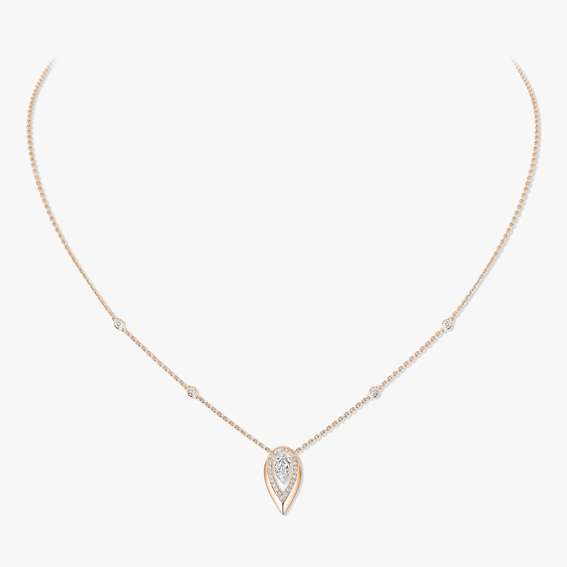Fiery necklace 0.40ct