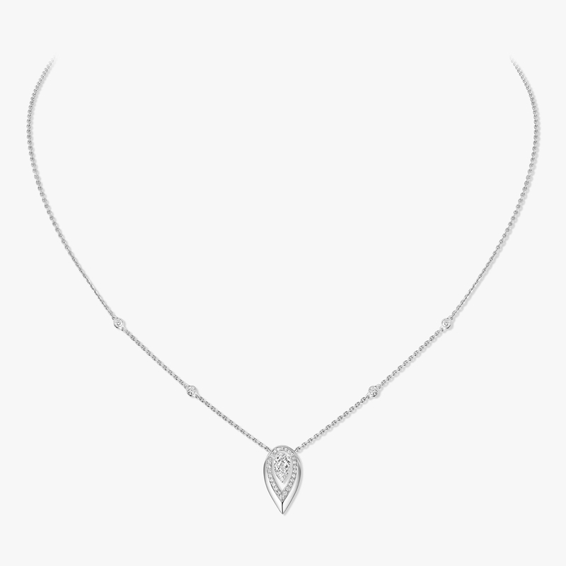 Fiery necklace 0.40ct