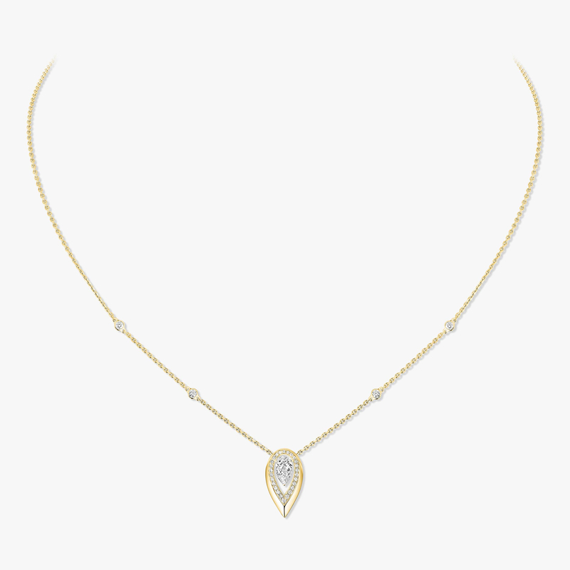 Fiery necklace 0.40ct