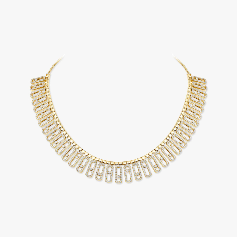 Move Iconica pavé necklace
