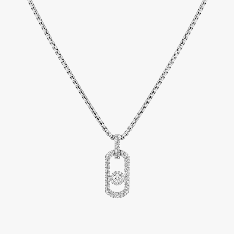 So Move pavé pendant necklace