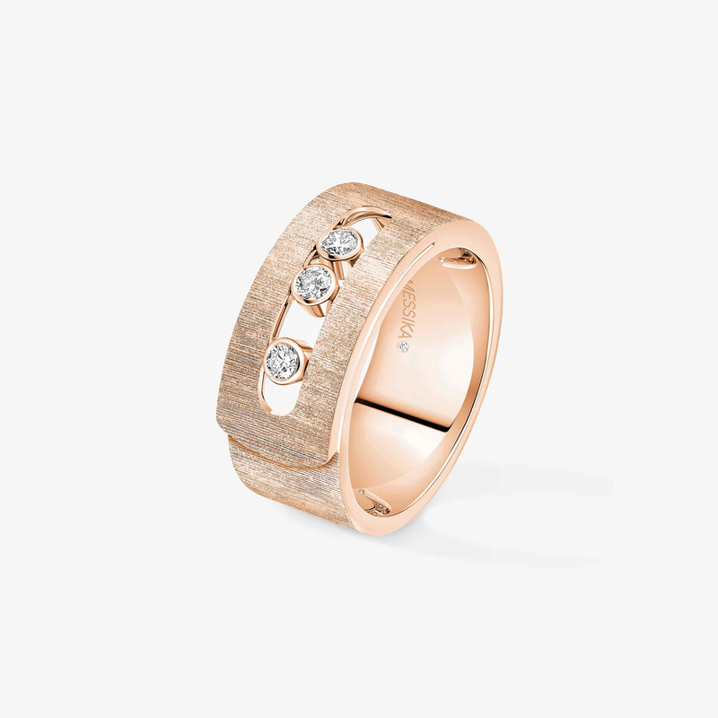 Move Noa chiseled ring, large model